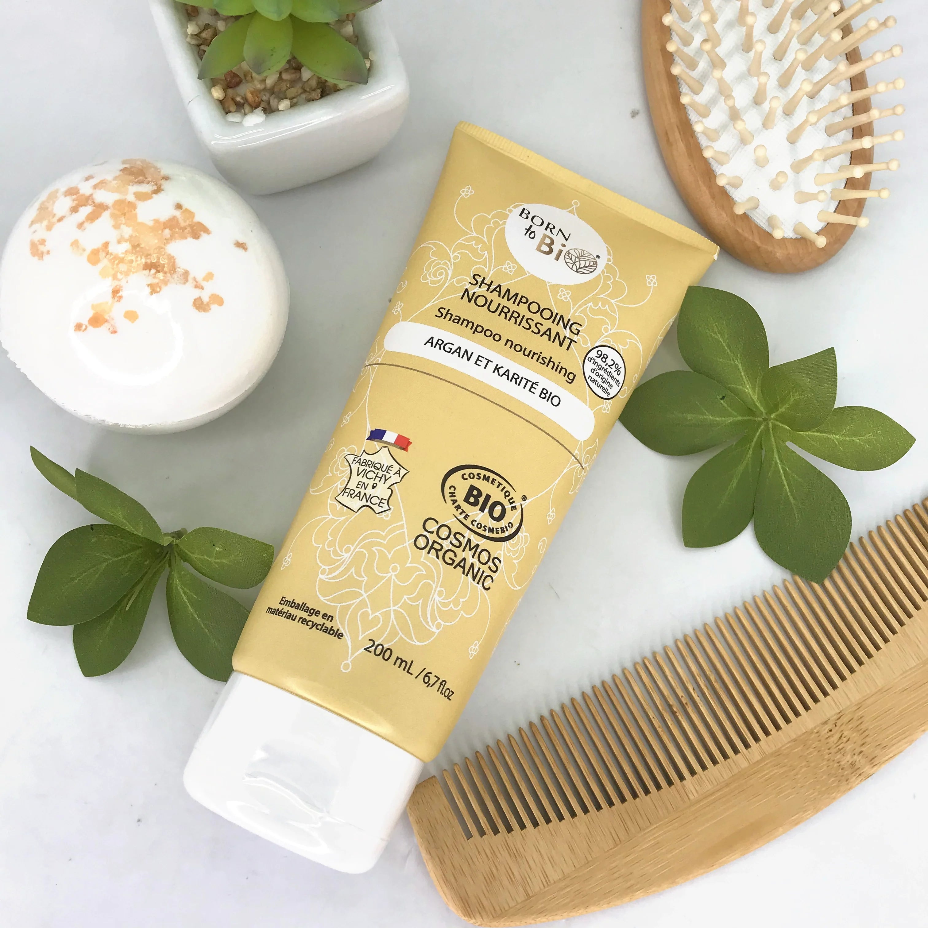 Nourishing Argan and Shea Shampoo - Certified Organic-2
