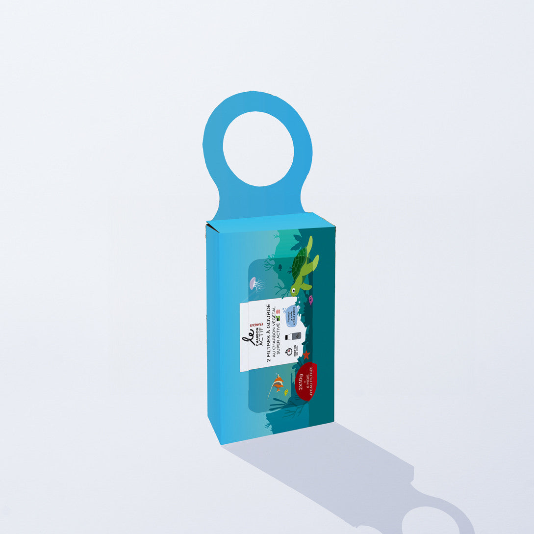 Coffret enfant : gourde + filtres à eau-1