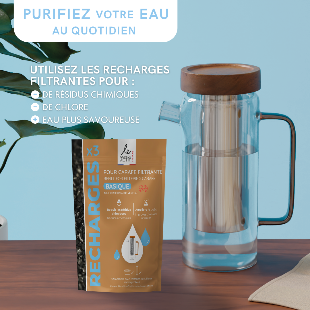 Recharges pour carafe filtrante BASIQUE-2