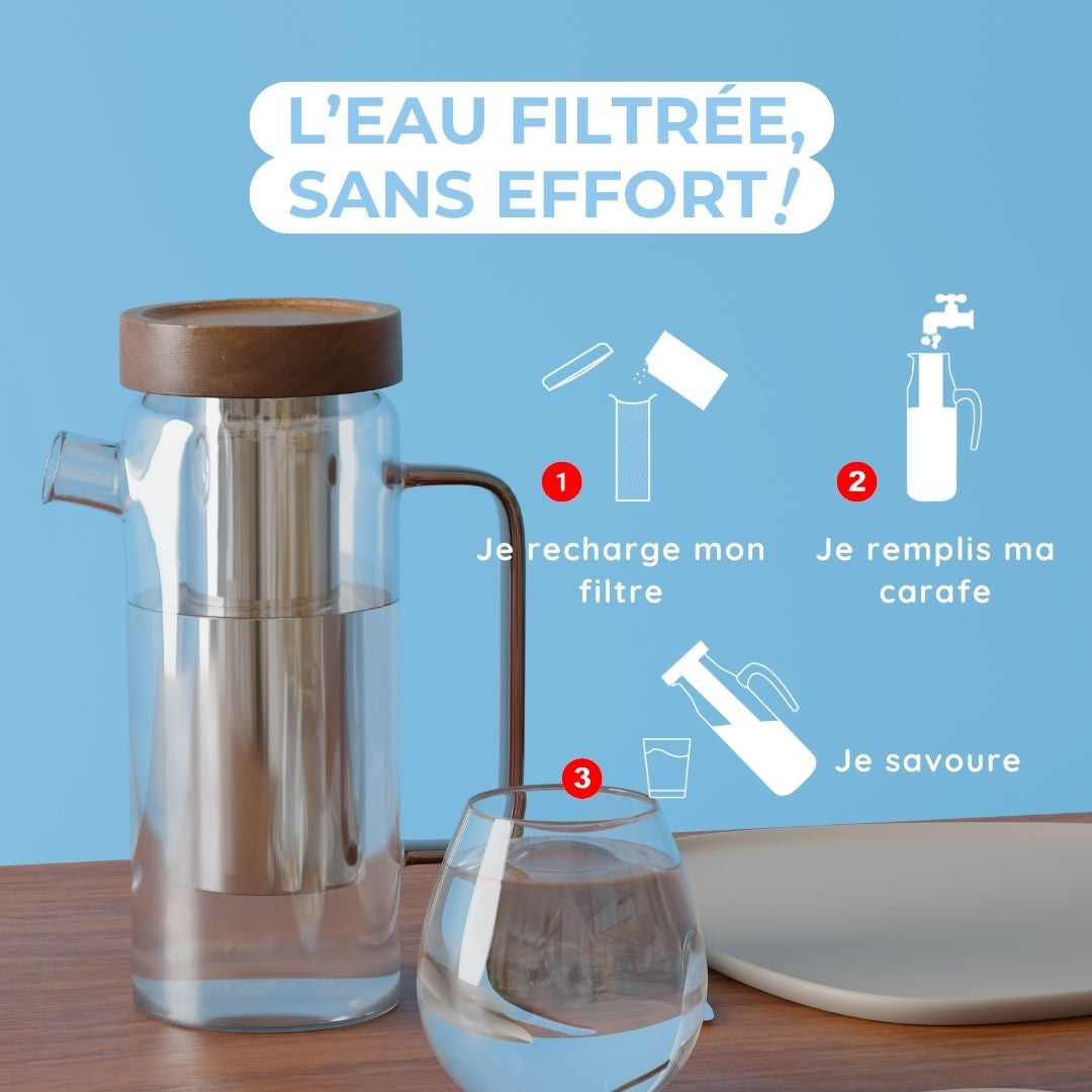Recharges pour carafe filtrante BASIQUE-3